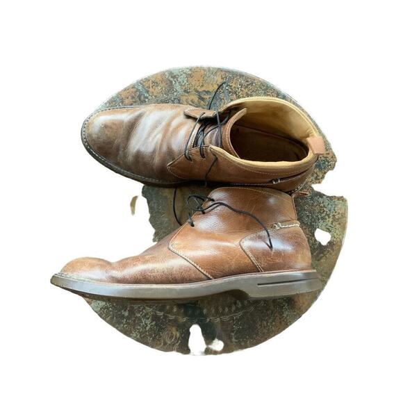 Sperry Top-Sider Mens Ankle Boat Chukka Boots Brown Gold Cup Oxford 10 M - Picture 2 of 8